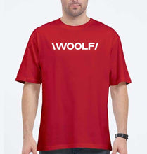 Load image into Gallery viewer, woolf university Oversized T-Shirt for Men-Red-Ektarfa.online
