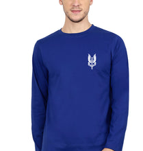 Load image into Gallery viewer, Who Dares Wins Balidaan Army Full Sleeves T-Shirt for Men-royal blue-Ektarfa.online
