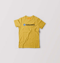 Load image into Gallery viewer, Kubernetes T-Shirt for Boy/Girl-Golden Yellow-Ektarfa.online
