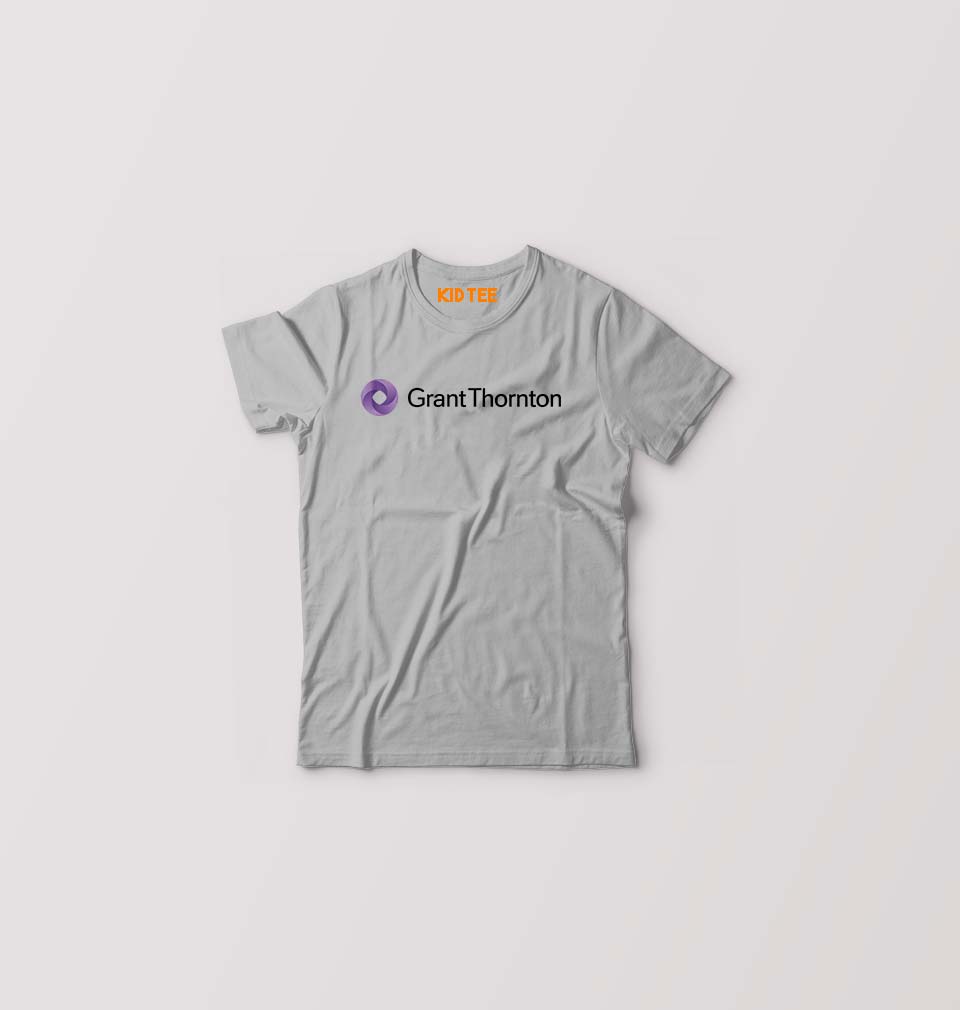 grant thornton T-Shirt for Boy/Girl-Grey-Ektarfa.online
