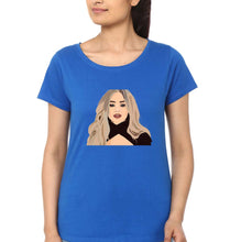Load image into Gallery viewer, sabrina carpenter T-Shirt for Women-Royal Blue-Ektarfa.online
