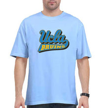 Load image into Gallery viewer, UCLA Bruins Oversized T-Shirt for Men-Baby Blue-Ektarfa.online
