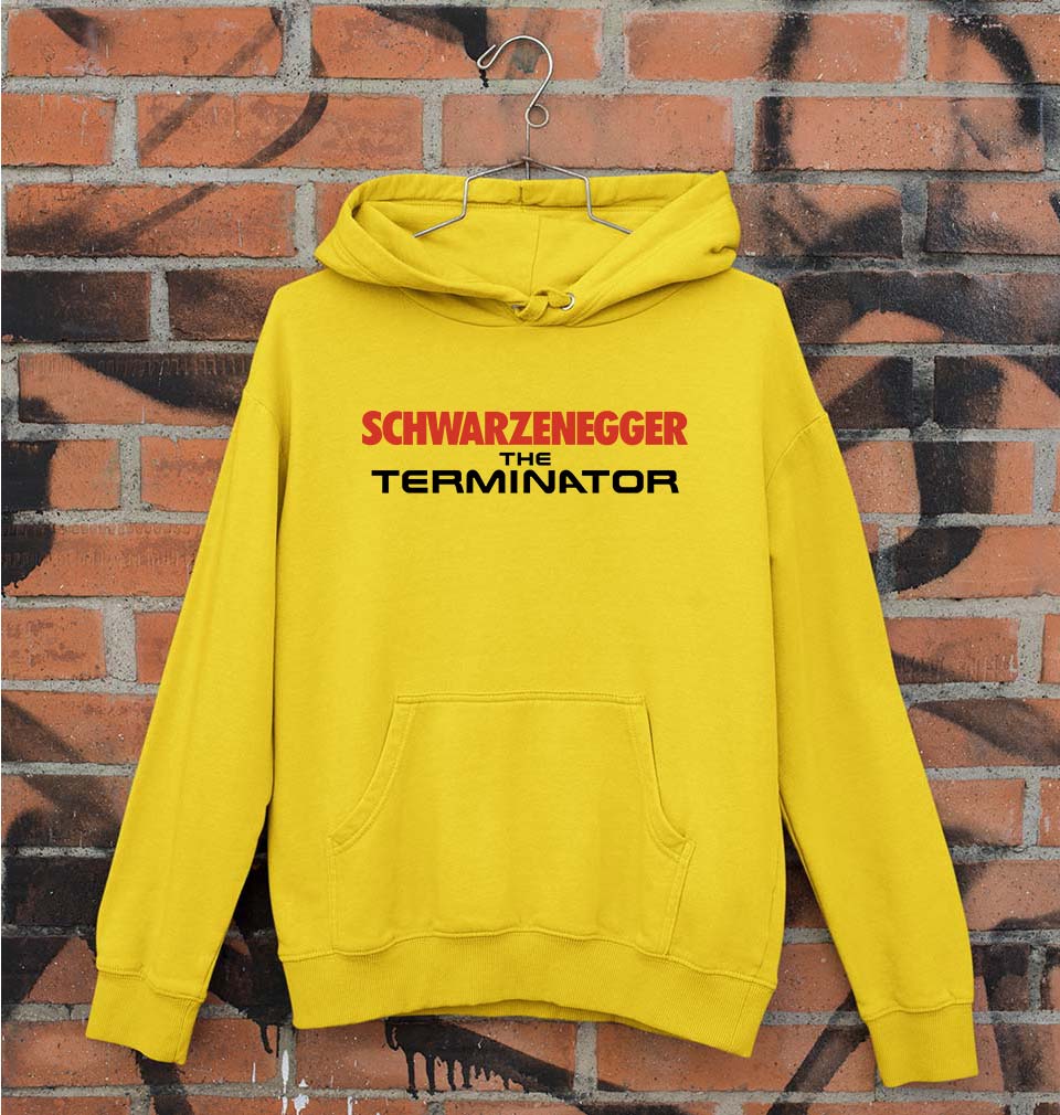 terminator Unisex Hoodie for Men/Women-Mustard Yellow-Ektarfa.online