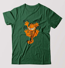 Load image into Gallery viewer, Garfield T-Shirt for Men-Bottel Green-Ektarfa.online
