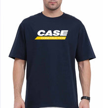 Load image into Gallery viewer, case construction Oversized T-Shirt for Men-Navy Blue-Ektarfa.online
