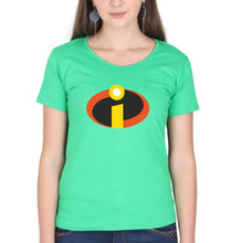 Load image into Gallery viewer, Incredibles T-Shirt for Women-flag green-Ektarfa.online
