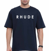 Load image into Gallery viewer, rhude Oversized T-Shirt for Men-Navy Blue-Ektarfa.online
