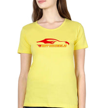 Load image into Gallery viewer, hotwheelz T-Shirt for Women-Yellow-Ektarfa.online
