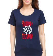 Load image into Gallery viewer, Seth Rollins T-Shirt for Women-Navy Blue-Ektarfa.online
