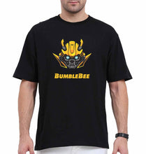 Load image into Gallery viewer, Transformers Bumblebee Oversized T-Shirt for Men-Black-Ektarfa.online
