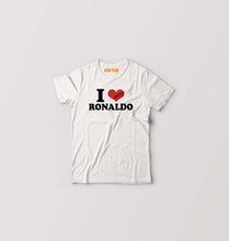Load image into Gallery viewer, I LOVE RONALDO T-Shirt for Boy/Girl-White-Ektarfa.online
