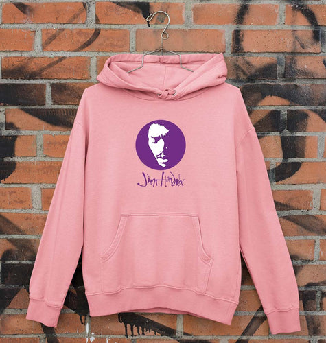 Jimi Hendrix Unisex Hoodie for Men/Women-Light Pink-Ektarfa.online