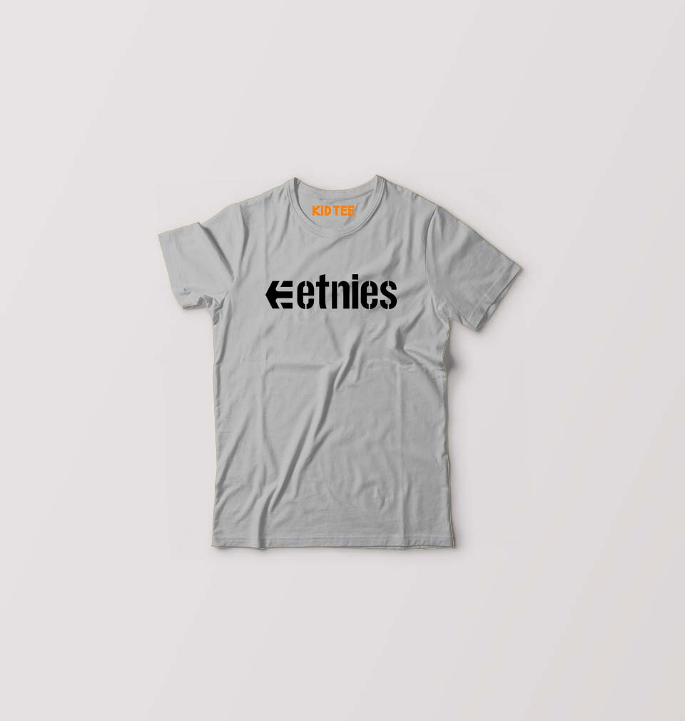etnies T-Shirt for Boy/Girl-Grey-Ektarfa.online