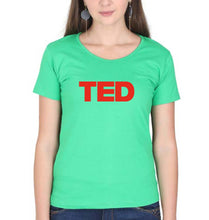Load image into Gallery viewer, TED T-Shirt for Women-flag green-Ektarfa.online
