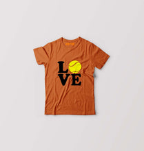 Load image into Gallery viewer, Love Tennis Kids T-Shirt for Boy/Girl-Orange-Ektarfa.online
