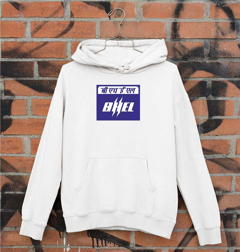 BHEL Unisex Hoodie for Men/Women-White-Ektarfa.online
