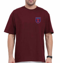 Load image into Gallery viewer, Odisha FC Oversized T-Shirt for Men-Maroon-Ektarfa.online
