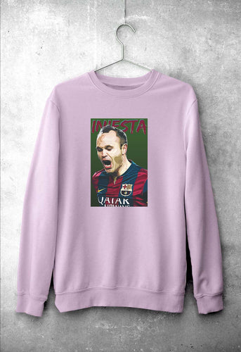 iniesta Sweatshirt for Men/Women-Light Pink-Ektarfa.online