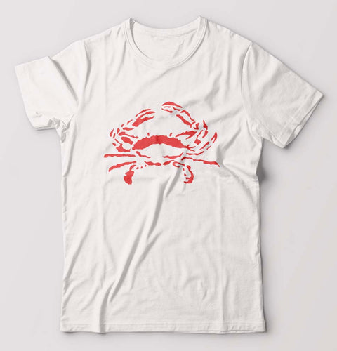 crab T-Shirt for Men-White-Ektarfa.online