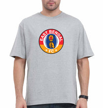 Load image into Gallery viewer, East Bengal FC Oversized T-Shirt for Men-Grey-Ektarfa.online
