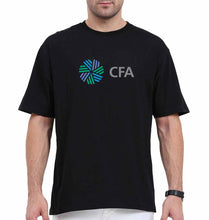 Load image into Gallery viewer, CFA Oversized T-Shirt for Men-Black-Ektarfa.online

