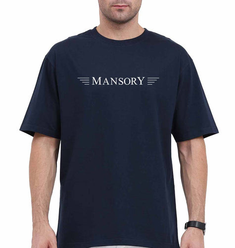 Mansory Oversized T-Shirt for Men-Navy Blue-Ektarfa.online