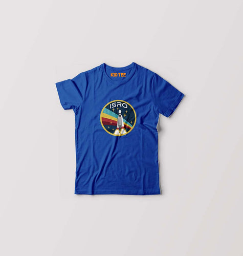 Isro Kids T-Shirt for Boy/Girl-Royal Blue-Ektarfa.online