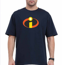 Load image into Gallery viewer, Incredibles Oversized T-Shirt for Men-Navy Blue-Ektarfa.online
