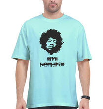 Load image into Gallery viewer, Jimi Hendrix Oversized T-Shirt for Men-Mint-Ektarfa.online
