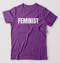 Load image into Gallery viewer, feminist T-Shirt for Men-Purple-Ektarfa.online
