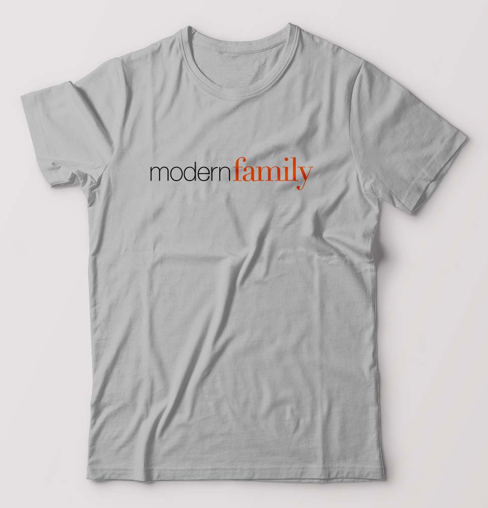 modern family T-Shirt for Men-Grey Melange-Ektarfa.online