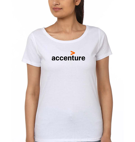 Accenture T-Shirt for Women-White-Ektarfa.online