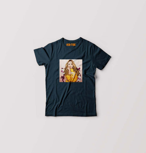 sabrina carpenter Kids T-Shirt for Boy/Girl-Petrol Blue-Ektarfa.online