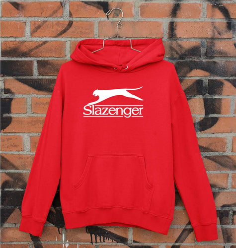 Slazenger Unisex Hoodie for Men/Women-Red-Ektarfa.online