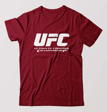 Load image into Gallery viewer, UFC T-Shirt for Men-Maroon-Ektarfa.online
