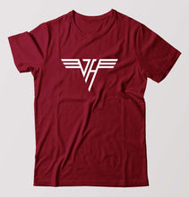 Load image into Gallery viewer, van halen T-Shirt for Men-Maroon-Ektarfa.online
