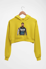 Load image into Gallery viewer, jey uso Crop HOODIE FOR WOMEN-Mustard Yellow-Ektarfa.online
