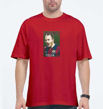 Load image into Gallery viewer, iniesta Oversized T-Shirt for Men-Red-Ektarfa.online
