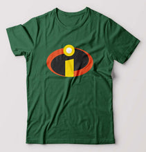 Load image into Gallery viewer, Incredibles T-Shirt for Men-Bottel Green-Ektarfa.online
