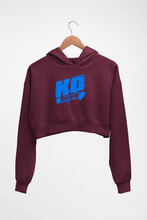 Load image into Gallery viewer, WWE KEVIN OWENS Crop HOODIE FOR WOMEN-Maroon-Ektarfa.online
