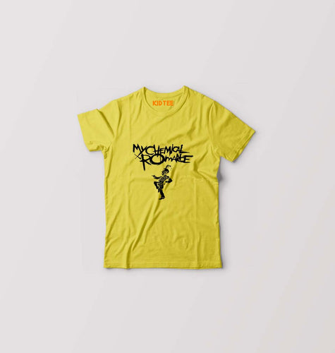 My Chemical Romance (MCR) Kids T-Shirt for Boy/Girl-Yellow-Ektarfa.online