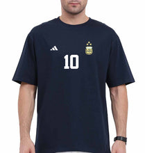 Load image into Gallery viewer, Argentina Fottball 10 Oversized T-Shirt for Men

