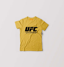 Load image into Gallery viewer, UFC Kids T-Shirt for Boy/Girl-Golden Yellow-Ektarfa.online
