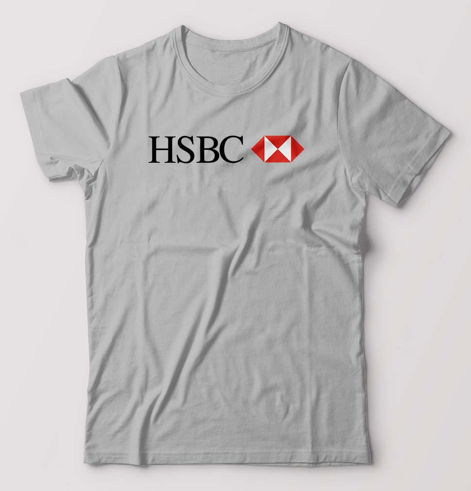 hsbc T-Shirt for Men-Grey Melange-Ektarfa.online