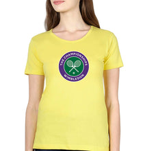 Load image into Gallery viewer, wimbledon T-Shirt for Women-Yellow-Ektarfa.online
