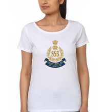 Load image into Gallery viewer, SSB T-Shirt for Women-White-Ektarfa.online
