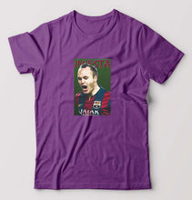 Load image into Gallery viewer, iniesta T-Shirt for Men-Purple-Ektarfa.online
