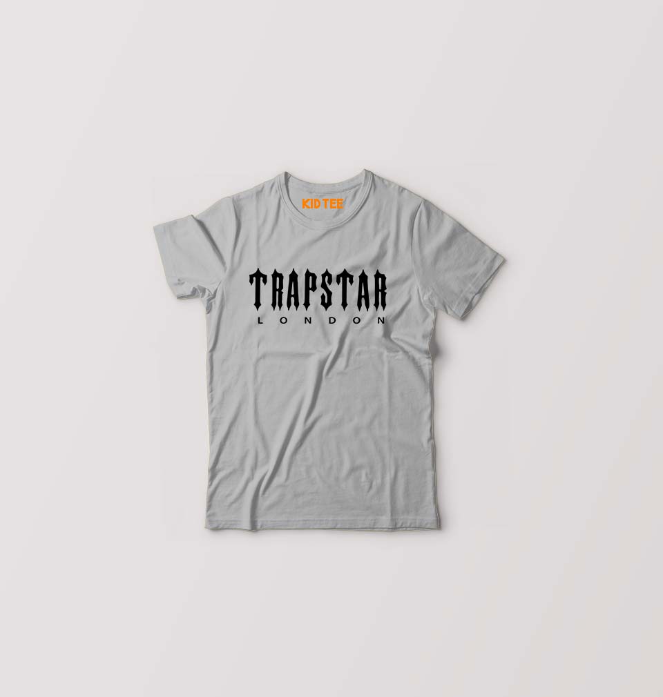 Trapstar T-Shirt for Boy/Girl-Grey-Ektarfa.online