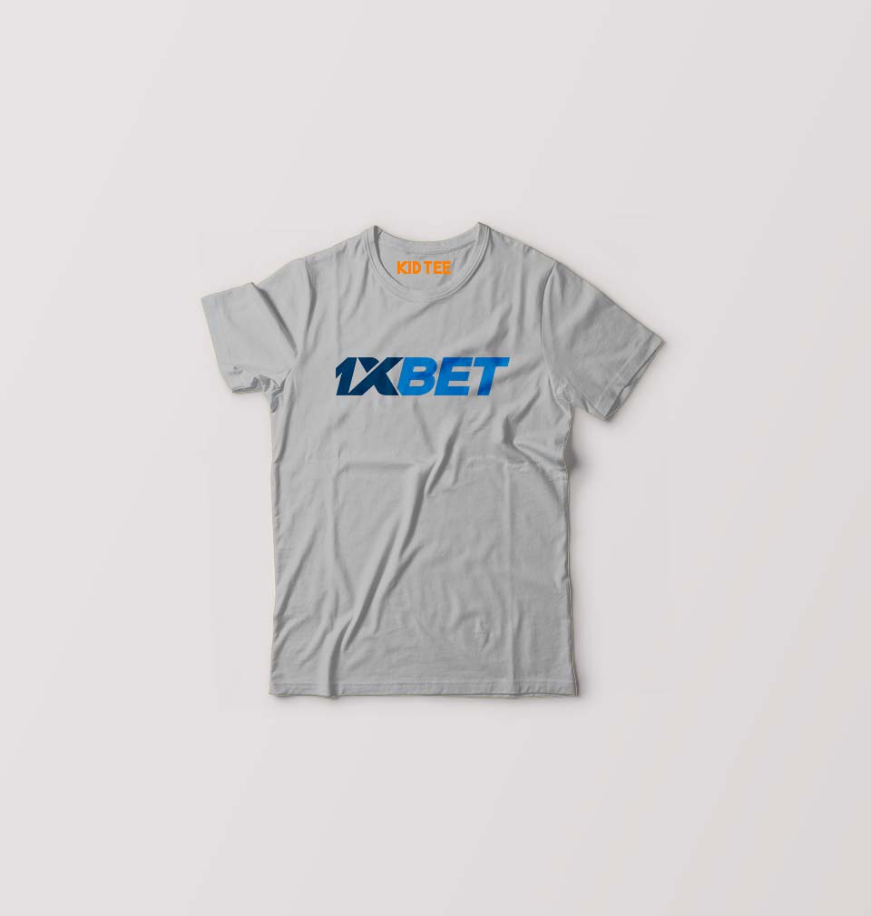 1XBet T-Shirt for Boy/Girl-Grey-Ektarfa.online