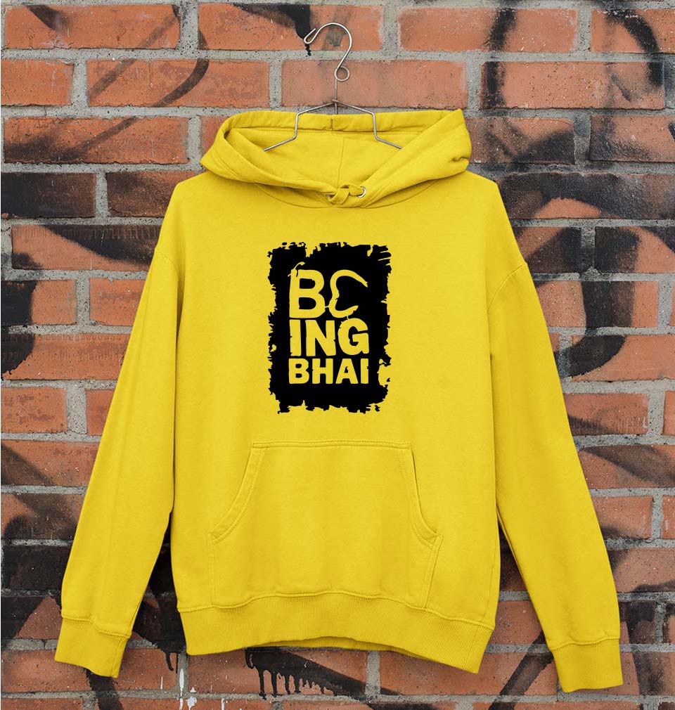 Being Bhai Unisex Hoodie for Men/Women-Mustard Yellow-Ektarfa.online